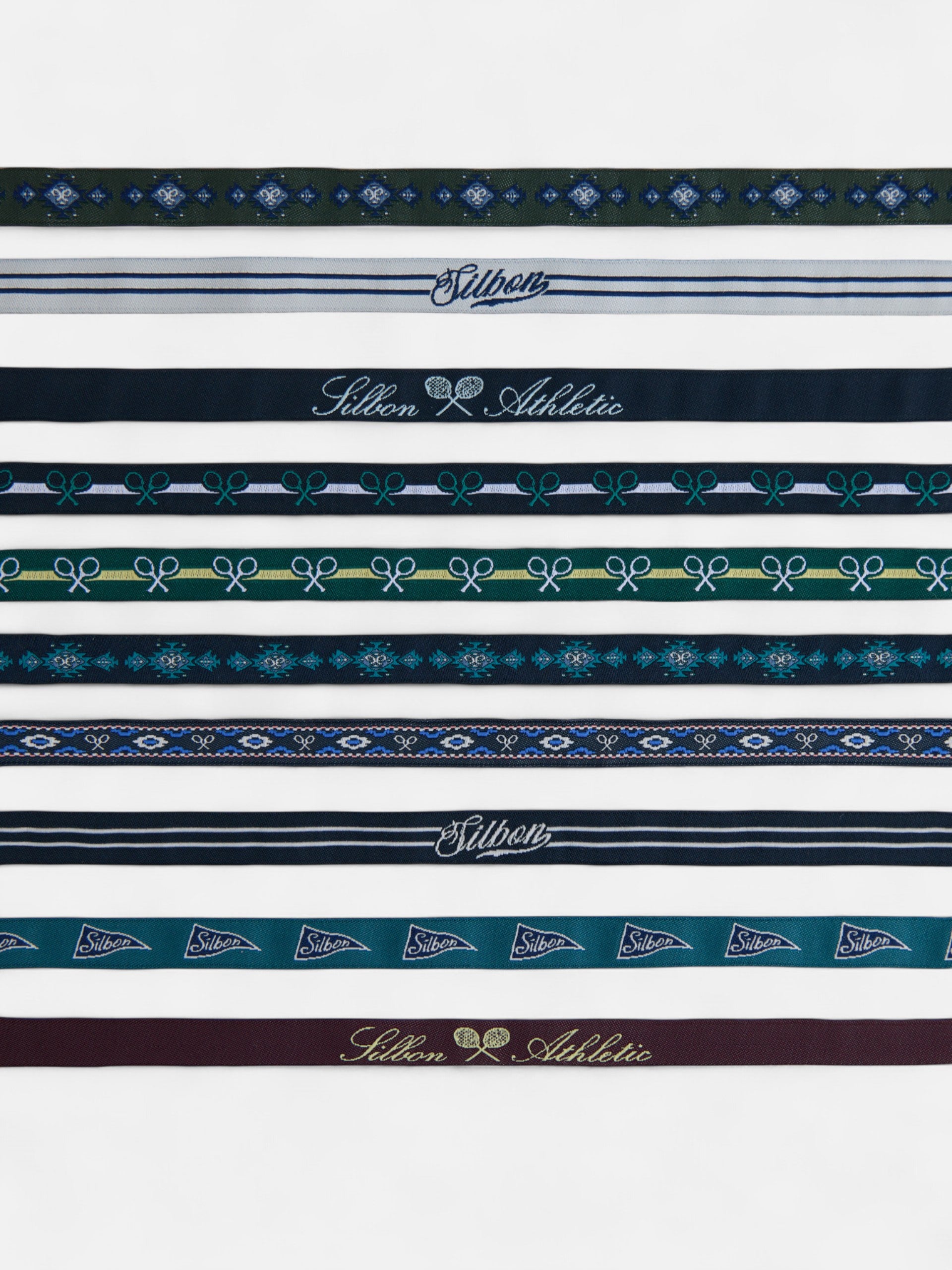 Pack of 10 Silbon bracelets