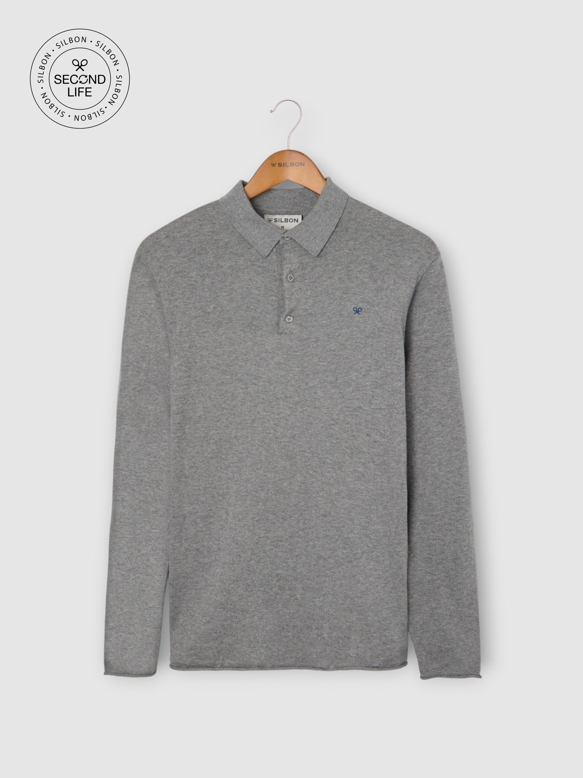 Polo manga larga second life