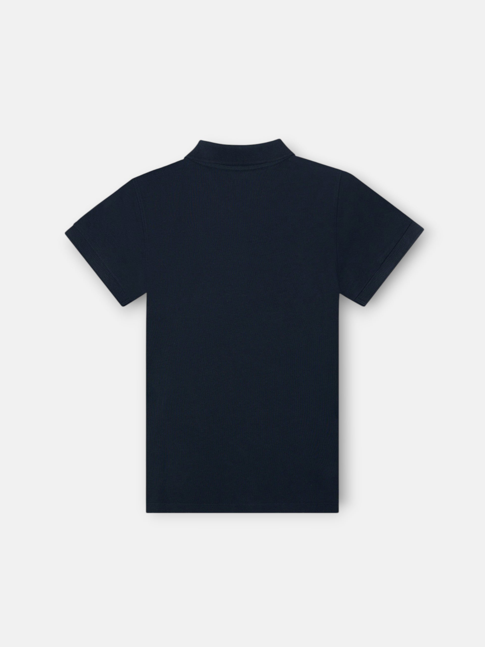 Polo clássico infantil miniraquete azul-marinho