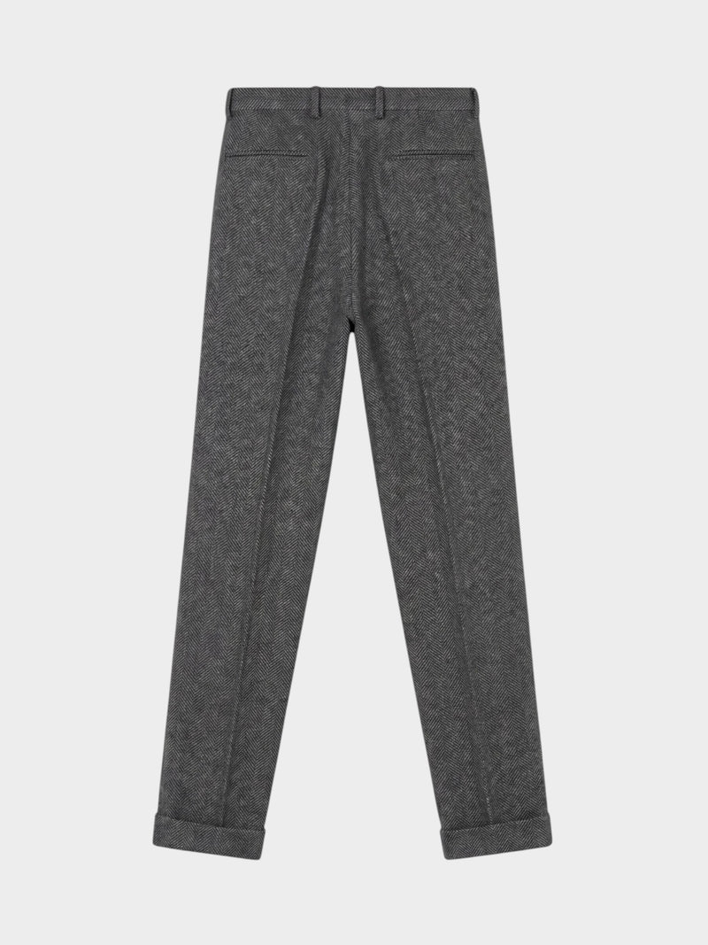 Costume MTM chevron gris