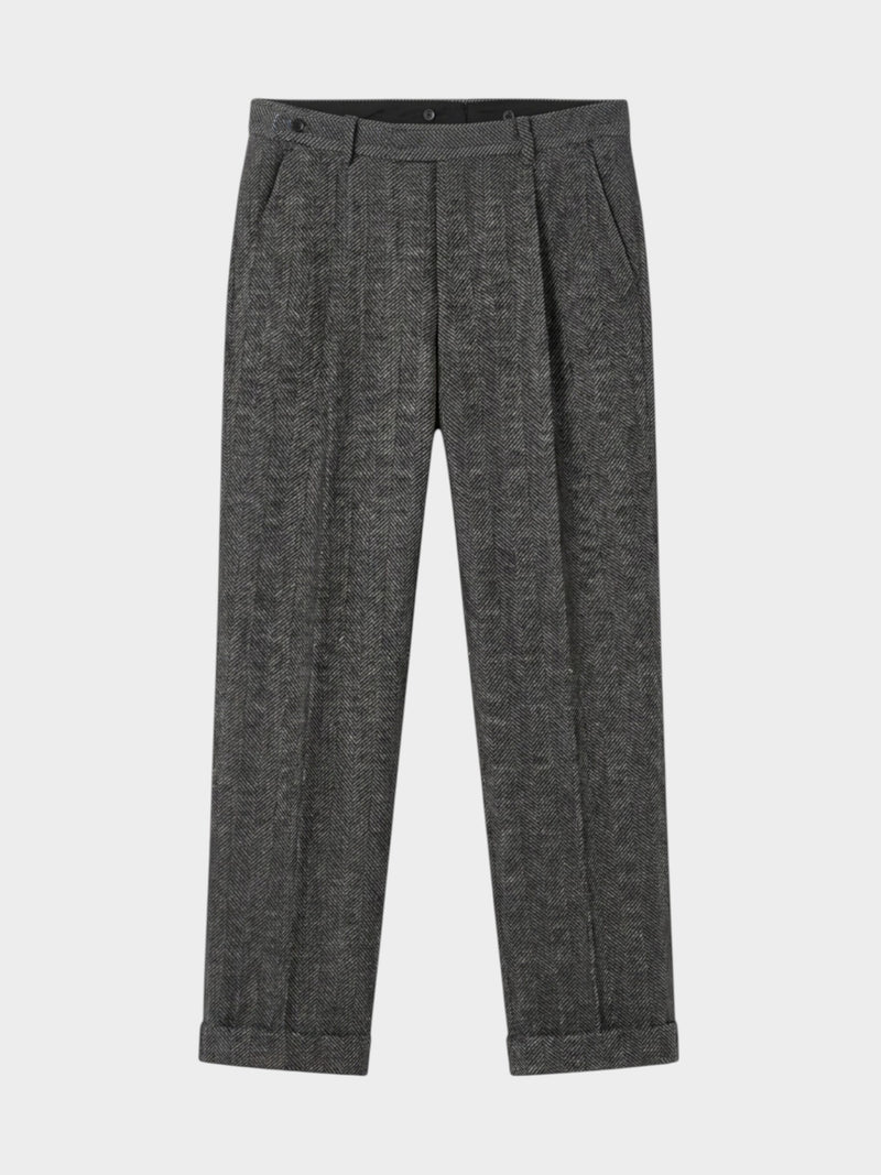 Costume MTM chevron gris