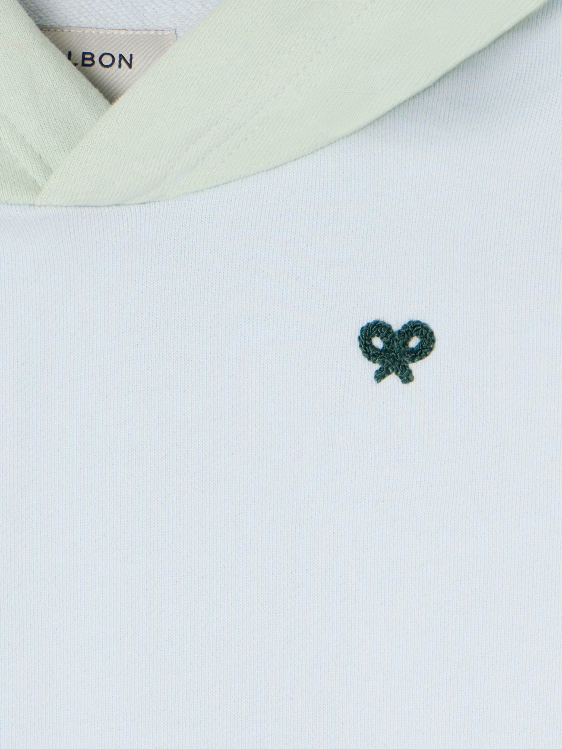 Kids' light multicolor hooded sweatshirt