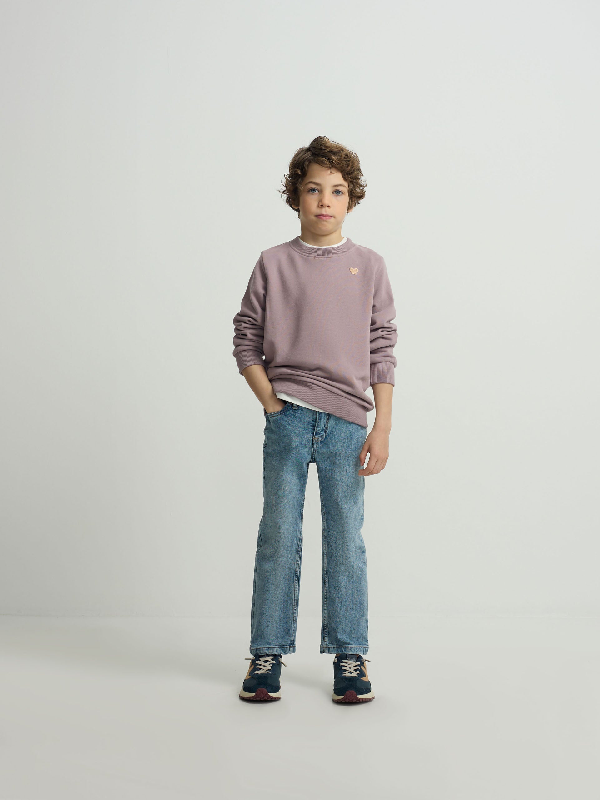 Sudadera kids Silbon club burdeos