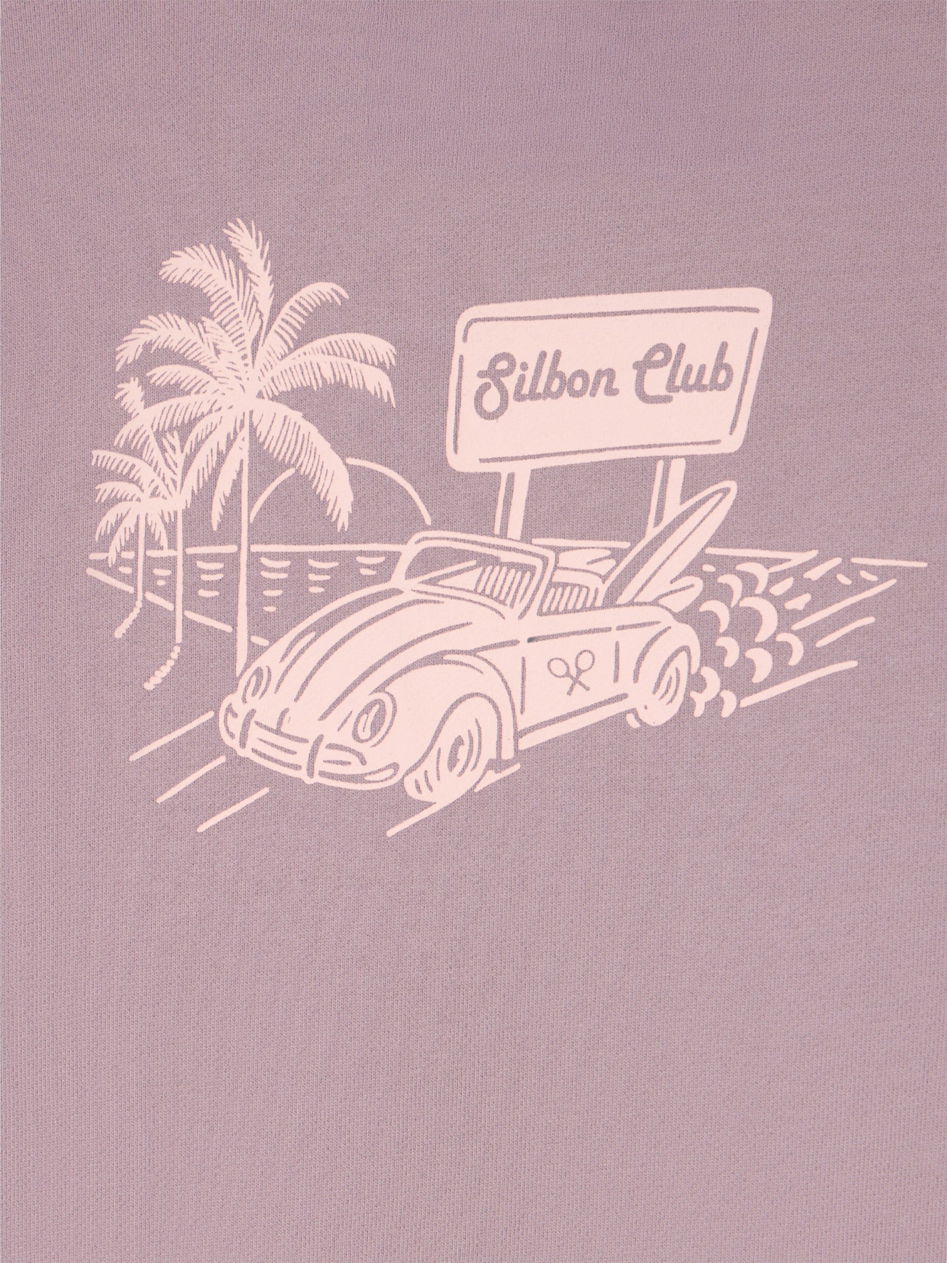 Sudadera kids Silbon club burdeos