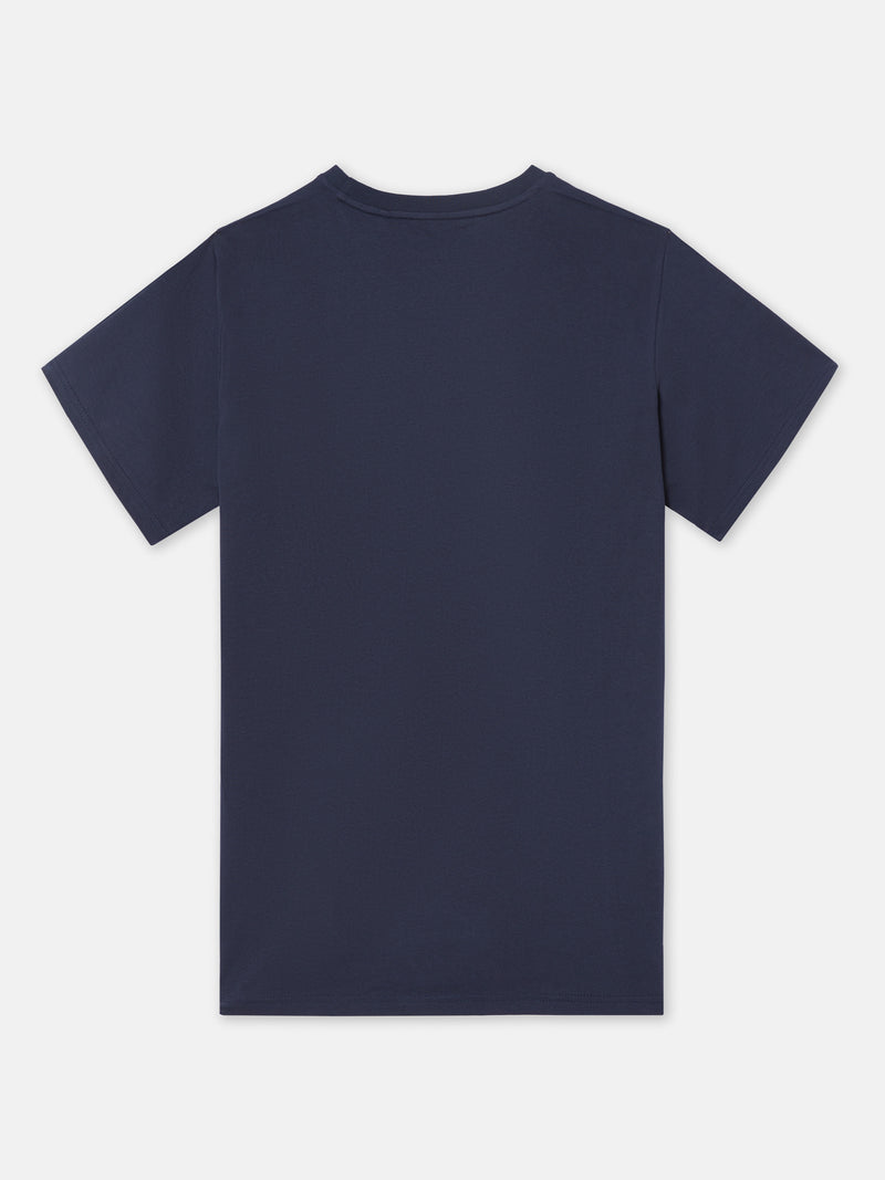 Pack 2x camiseta miniraqueta blanca marina