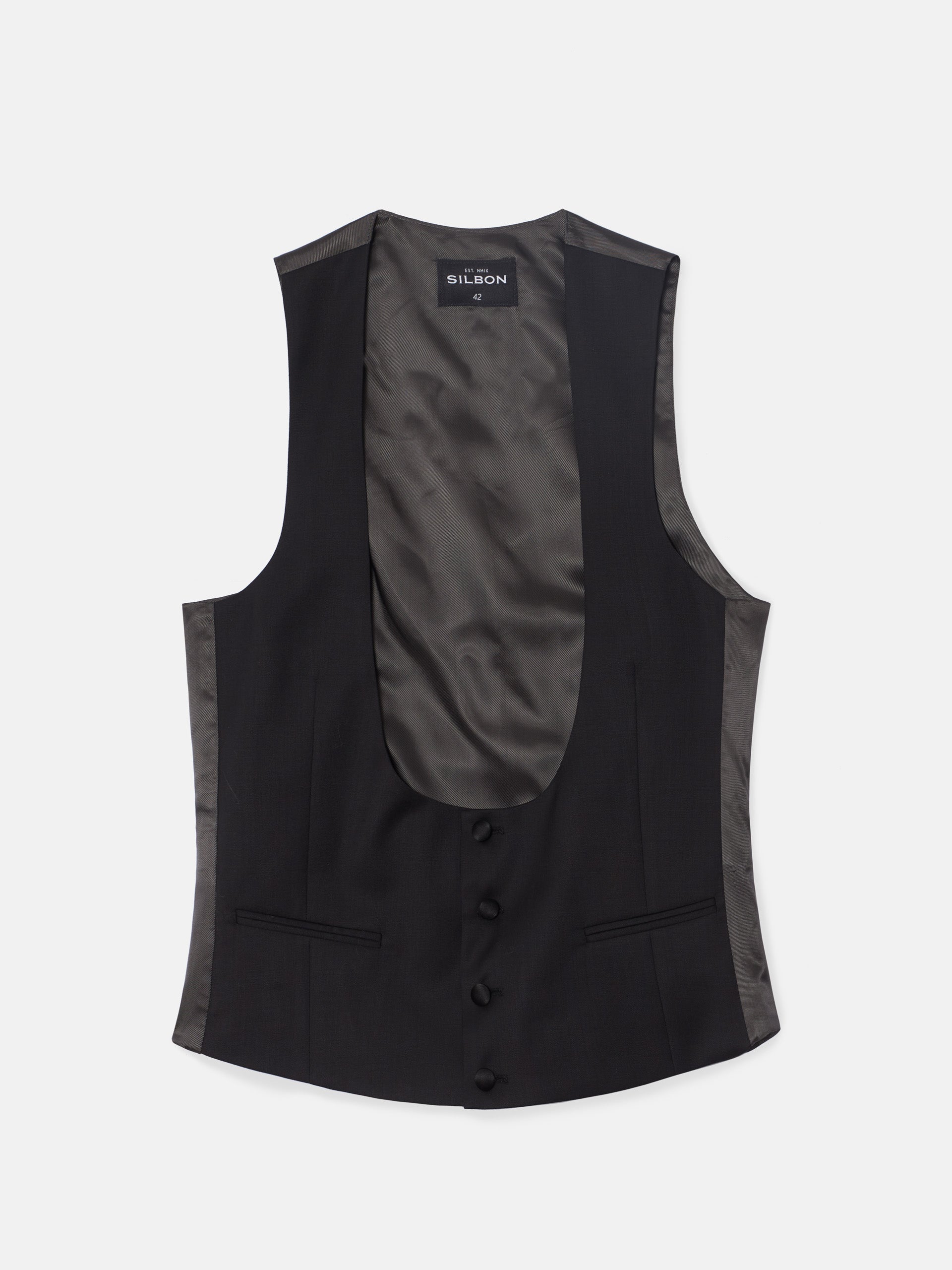 Chaleco esmoquin classic negro