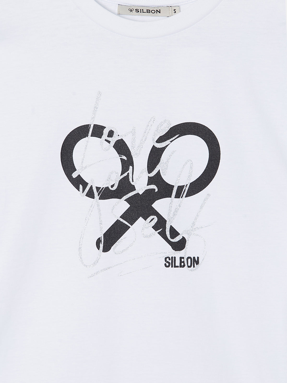 T-shirt femme manches retroussées blanche