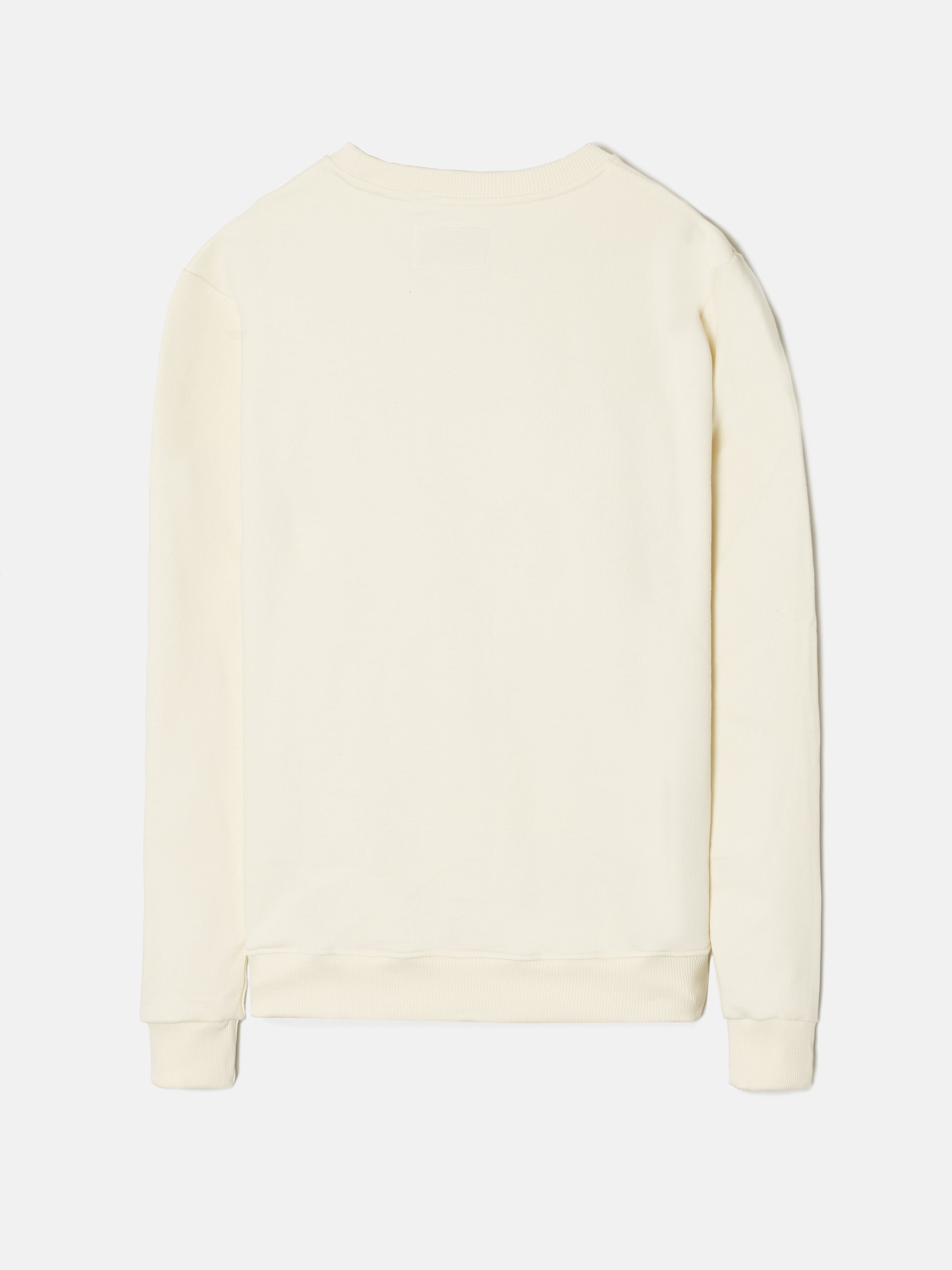 Sudadera silbon raqueta media crema