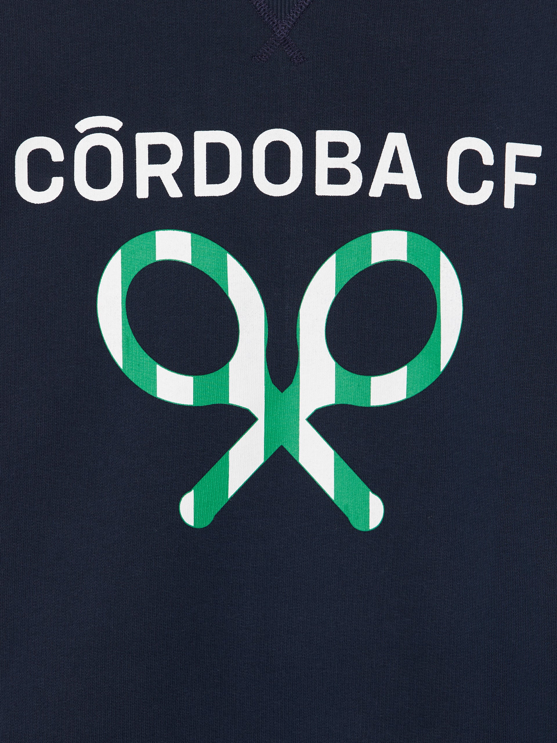 Sudadera cordoba cf azul marino