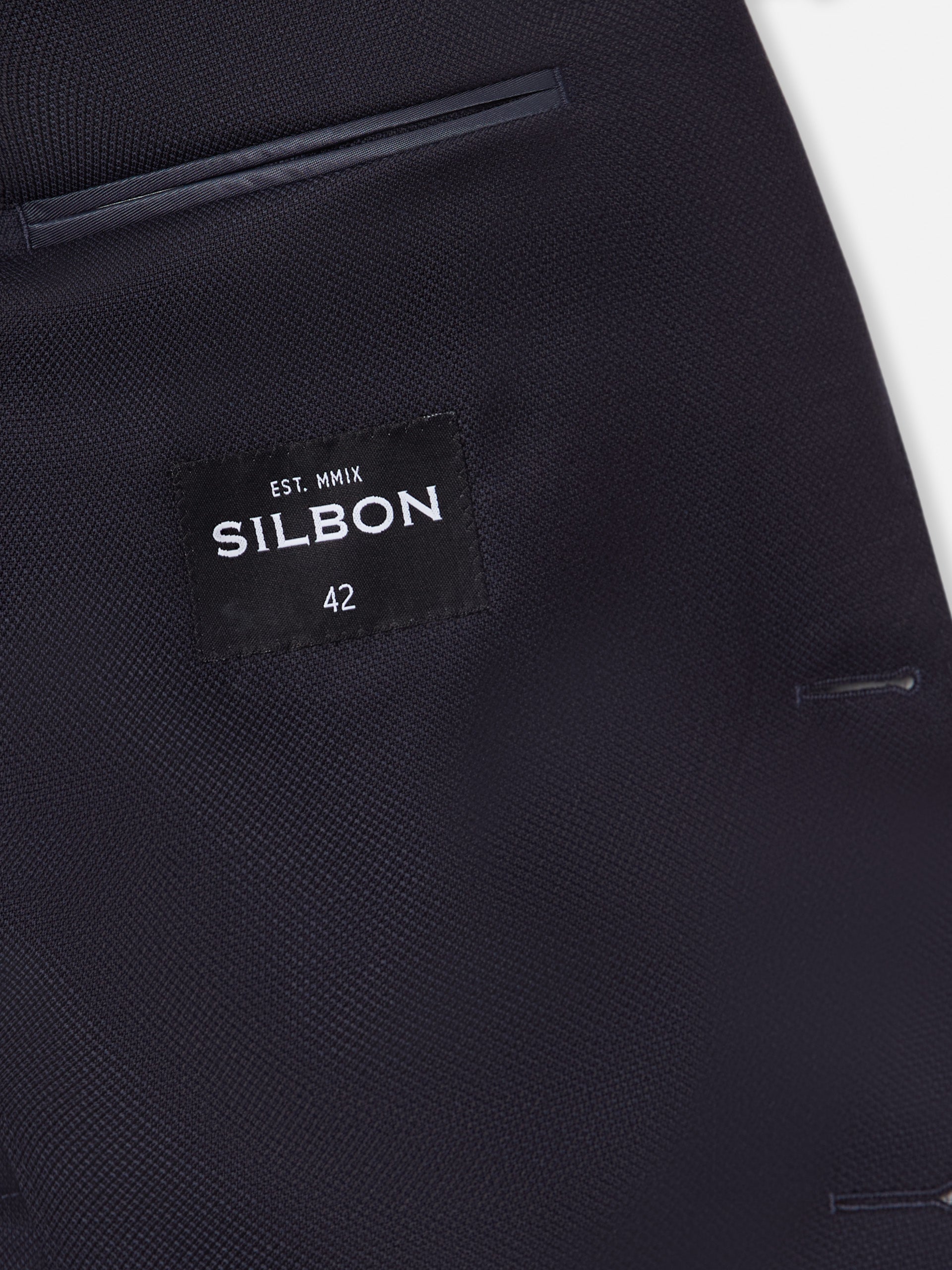 Americana stretch clasica navy