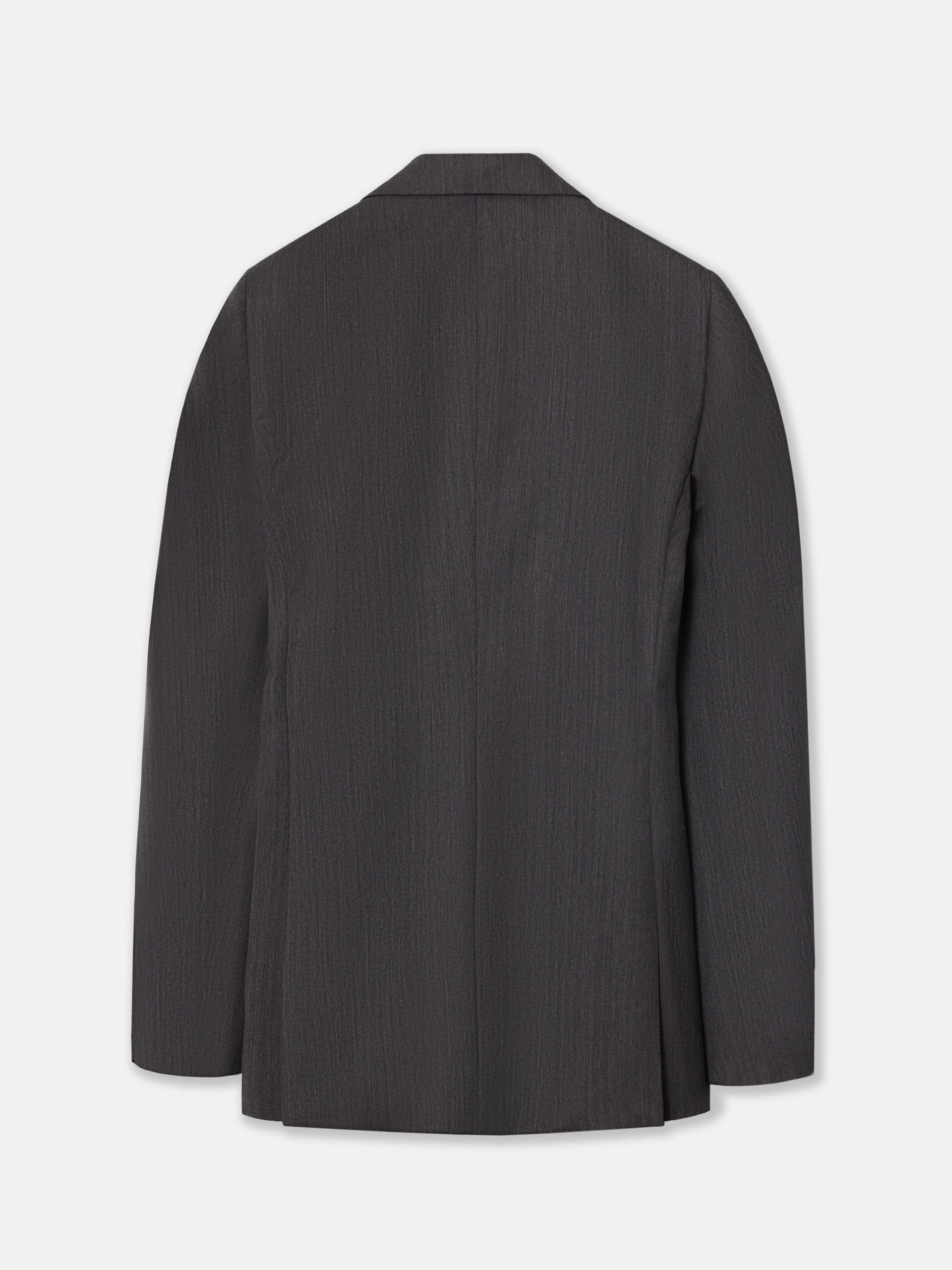 Americana traje clasico espiga gris