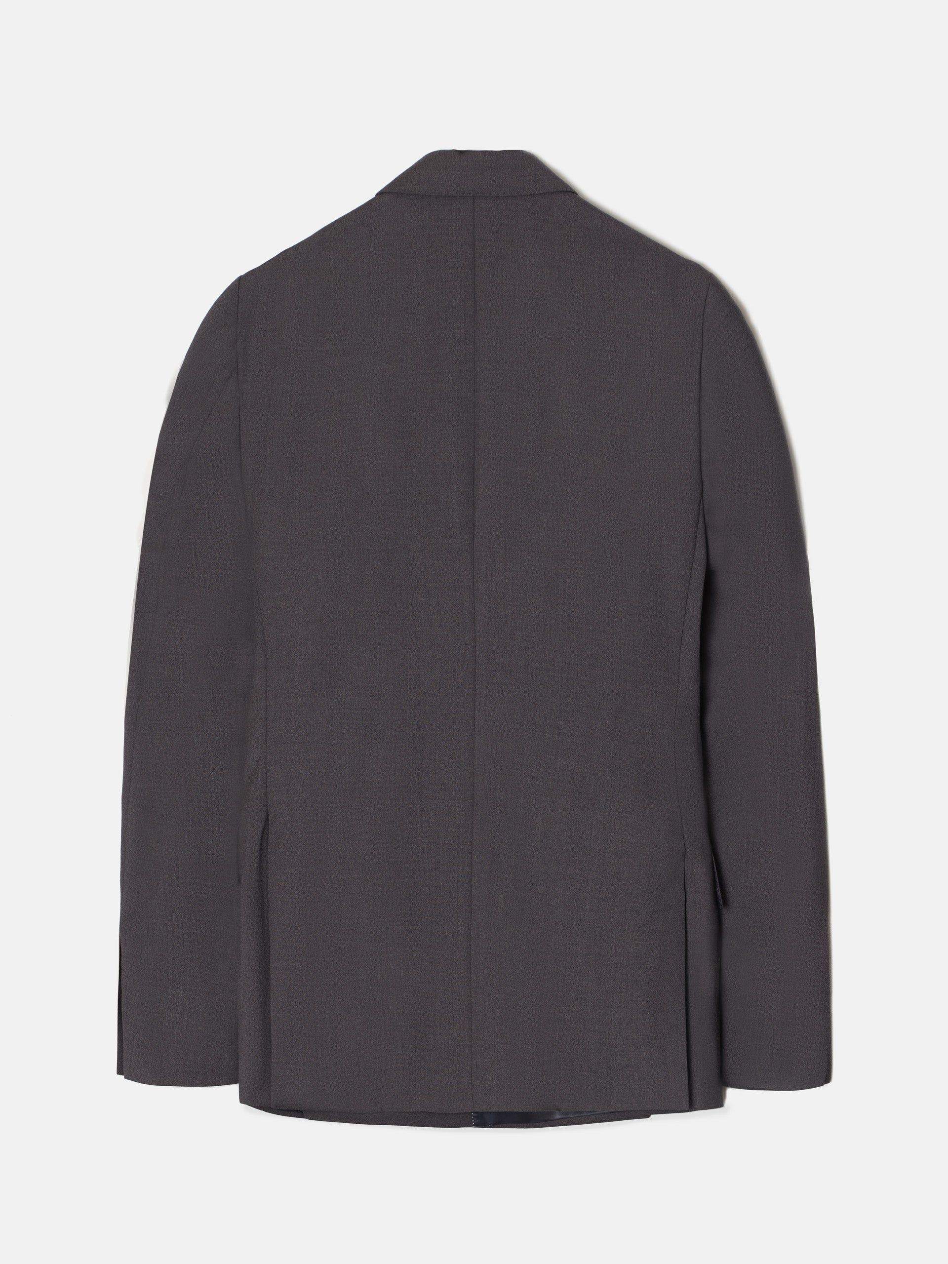 Americana traje cruzado stretch gris