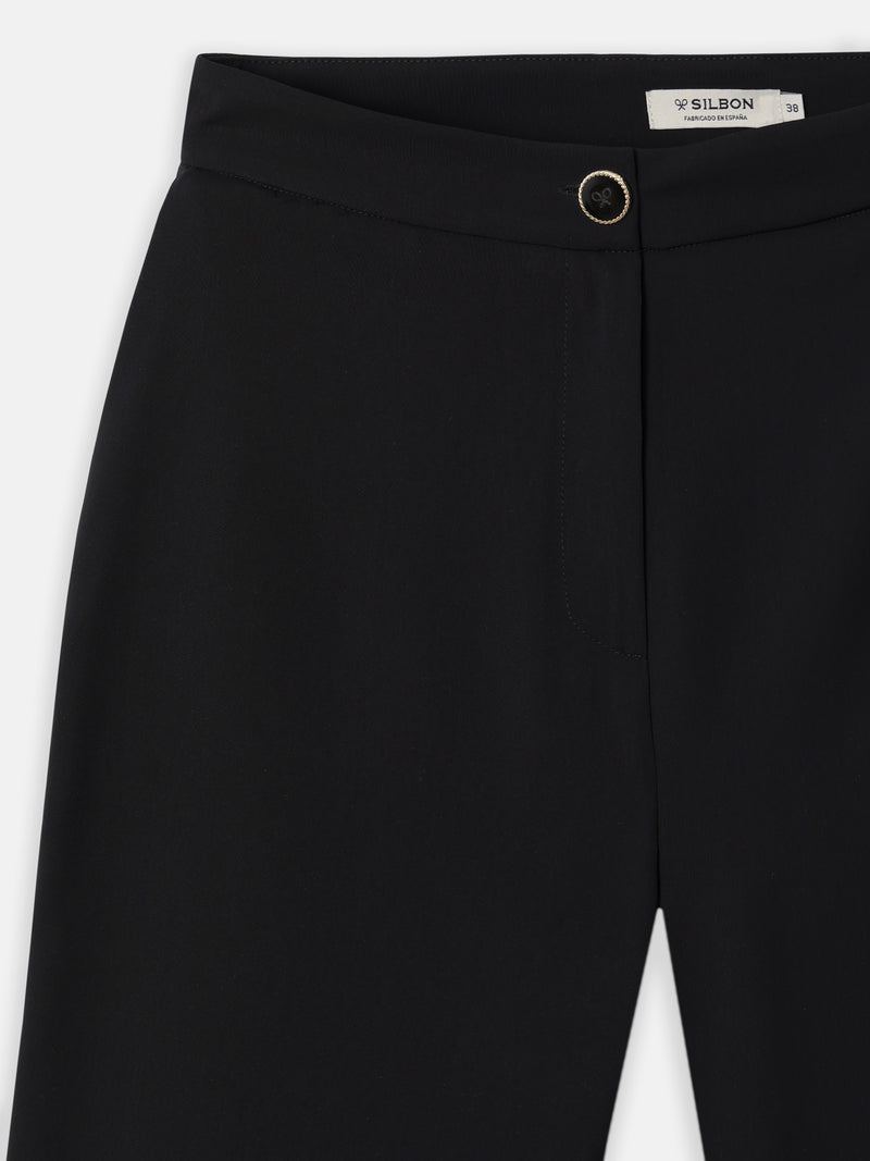 Pantalon woman clasico negro