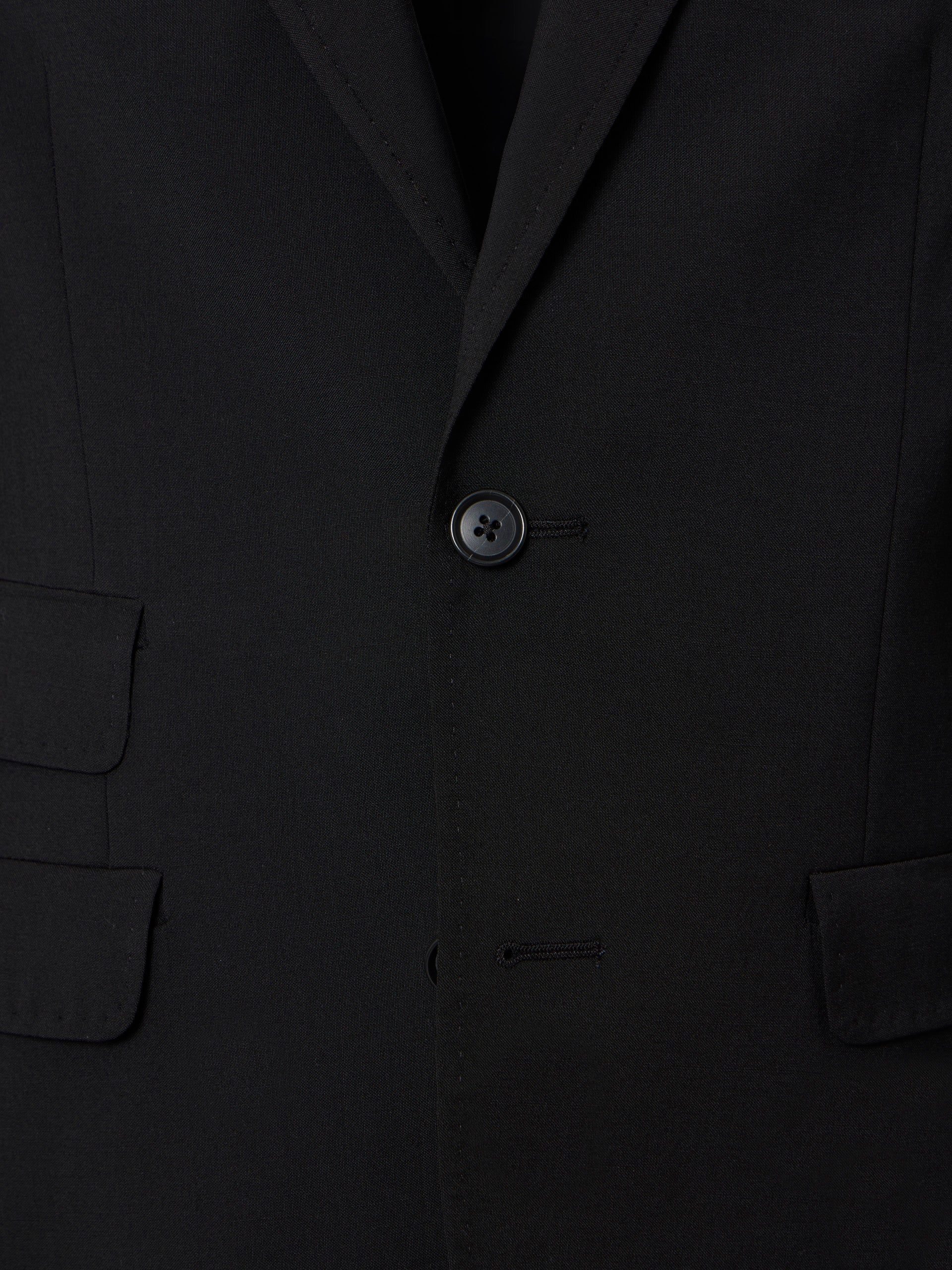 Americana traje clasico negro