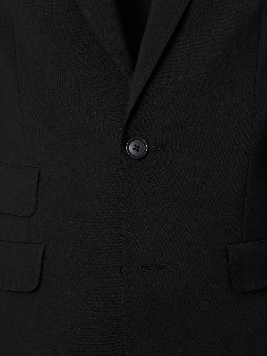 Blazer de fato clássico preto