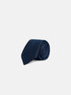 Kids tie with navy blue microdots