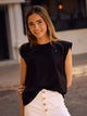 Camiseta woman sun negra