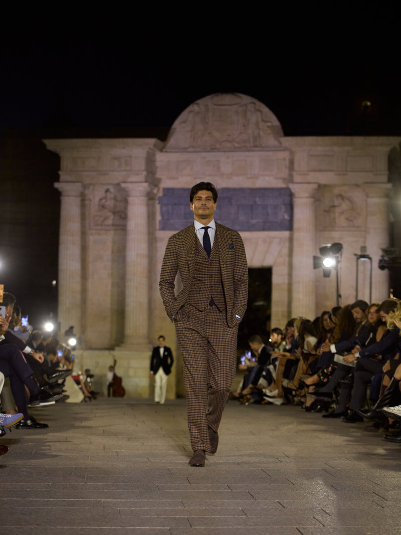 MTM mini-check suit