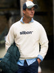 Sweatshirt Silbon flock creme