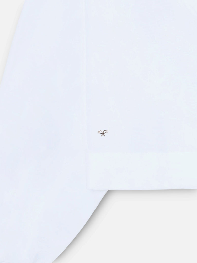 Camisa unique cruzada lazada blanco