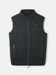 Green padded technical vest