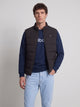 Brown padded technical vest