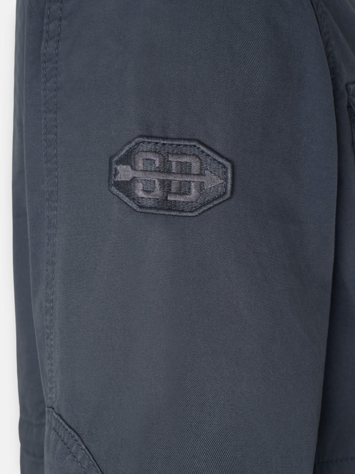 Chaqueta militar azul marino