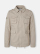 Chaqueta militar beige oscuro