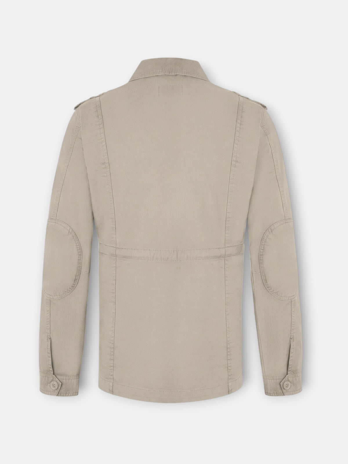 Chaqueta militar beige oscuro