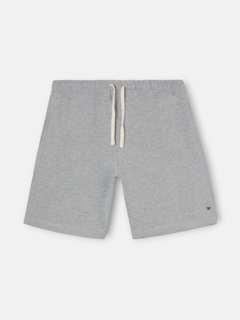 Bermuda deportiva gris