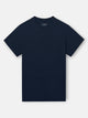 Camiseta silbon tono azul marino
