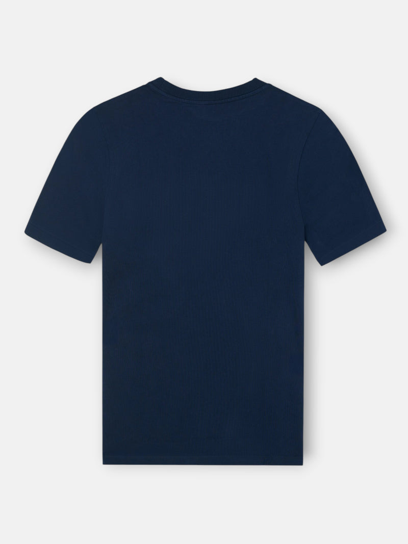 Camiseta Silbon patch tom azul-marinho