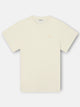 Camiseta logo smile crema