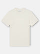 Camiseta silbon patch tono crema