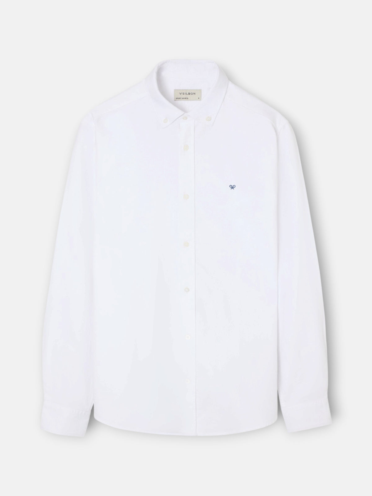 Camisa sport oxford warm blanca