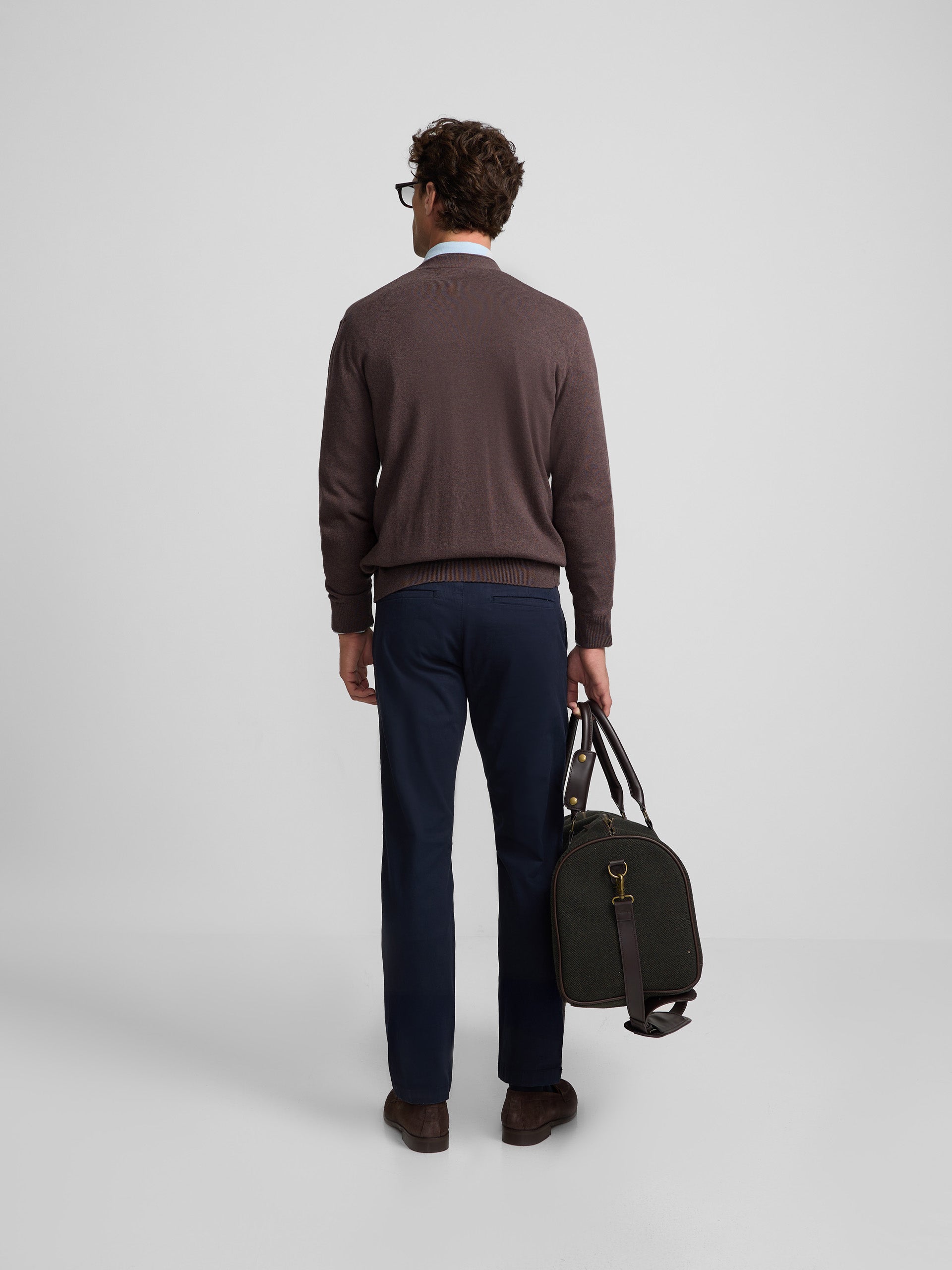 Classic brown cardigan