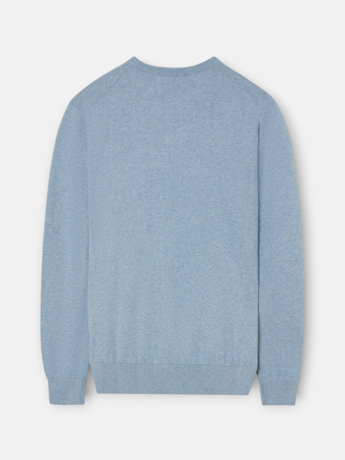 Jersey cuello pico azul
