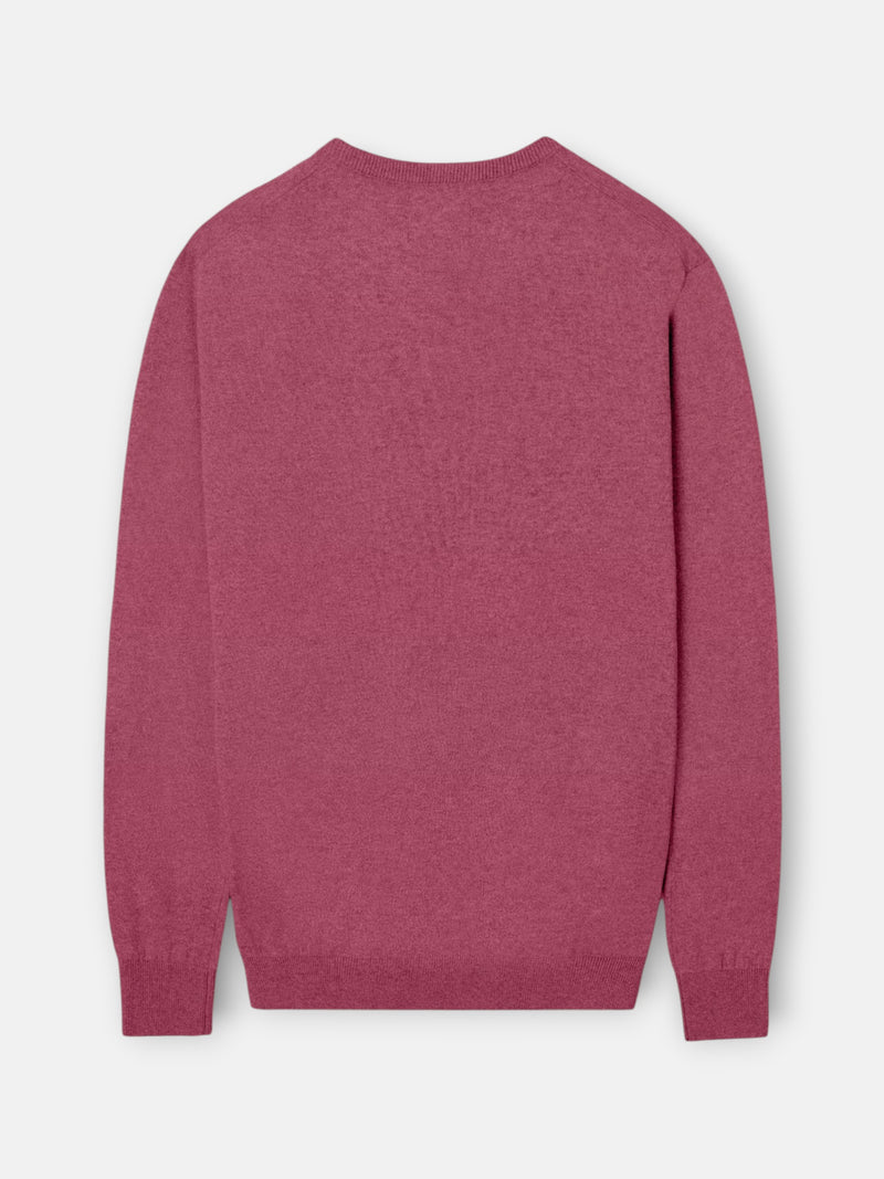 Jersey cuello pico coral medio