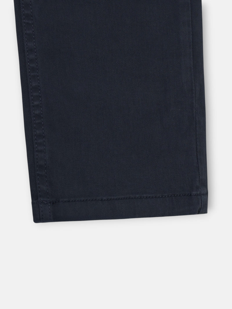 Pantalon sport cinq poches bleu marine