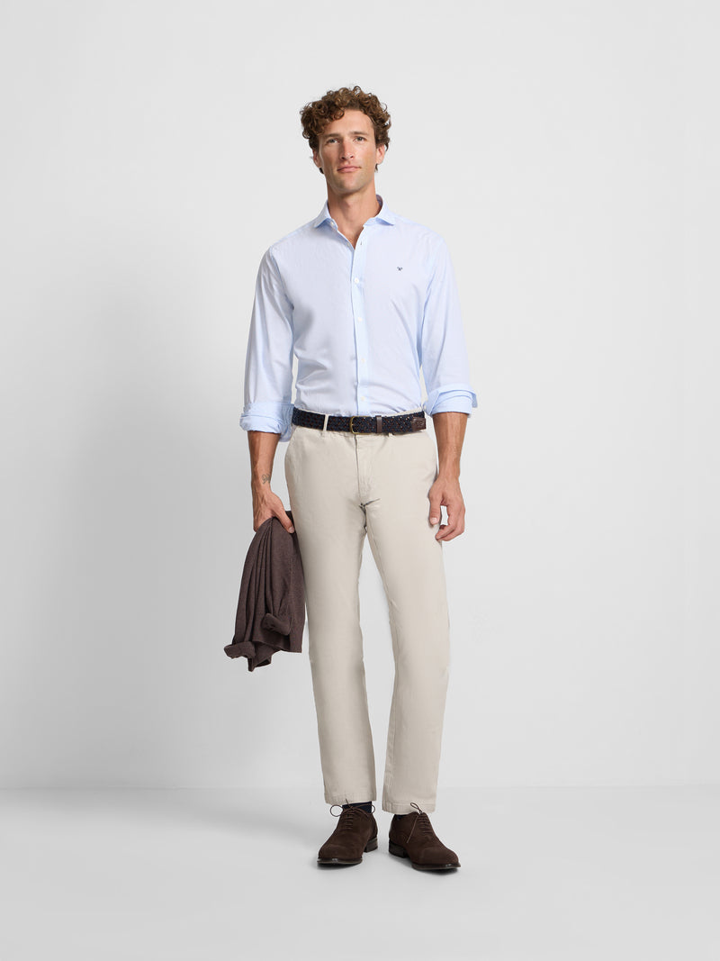 Pantalon sport chino beige