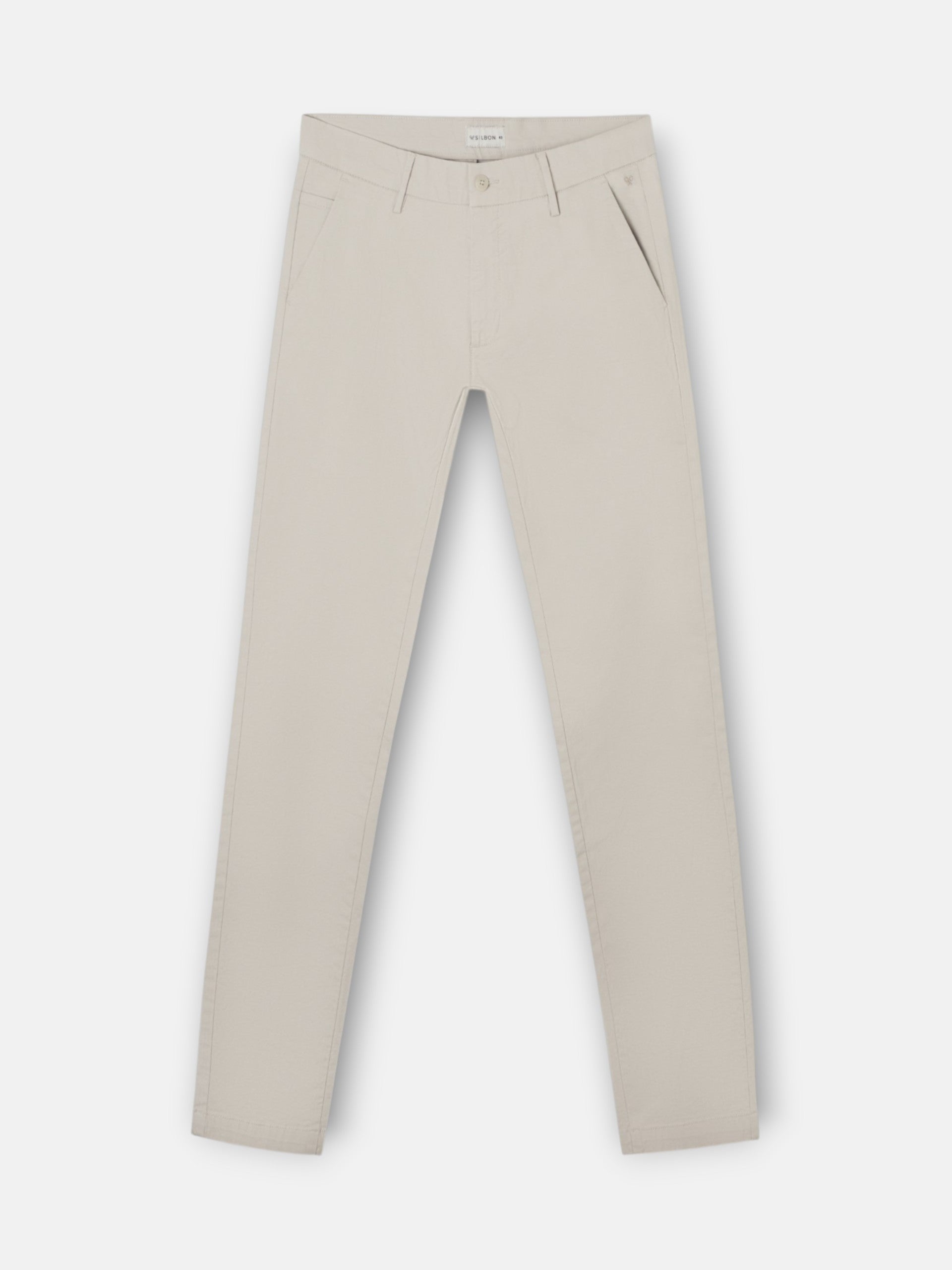 Pantalon sport chino beige