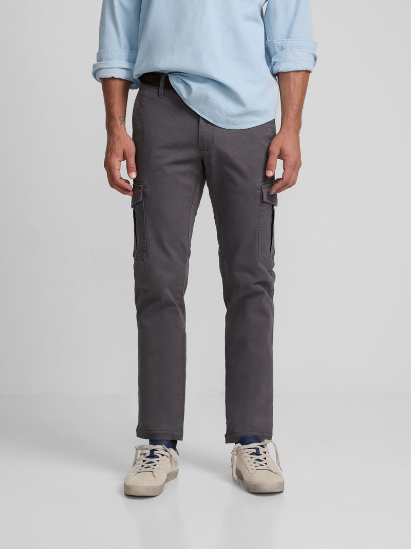 Pantalon sport cargo gris marengo
