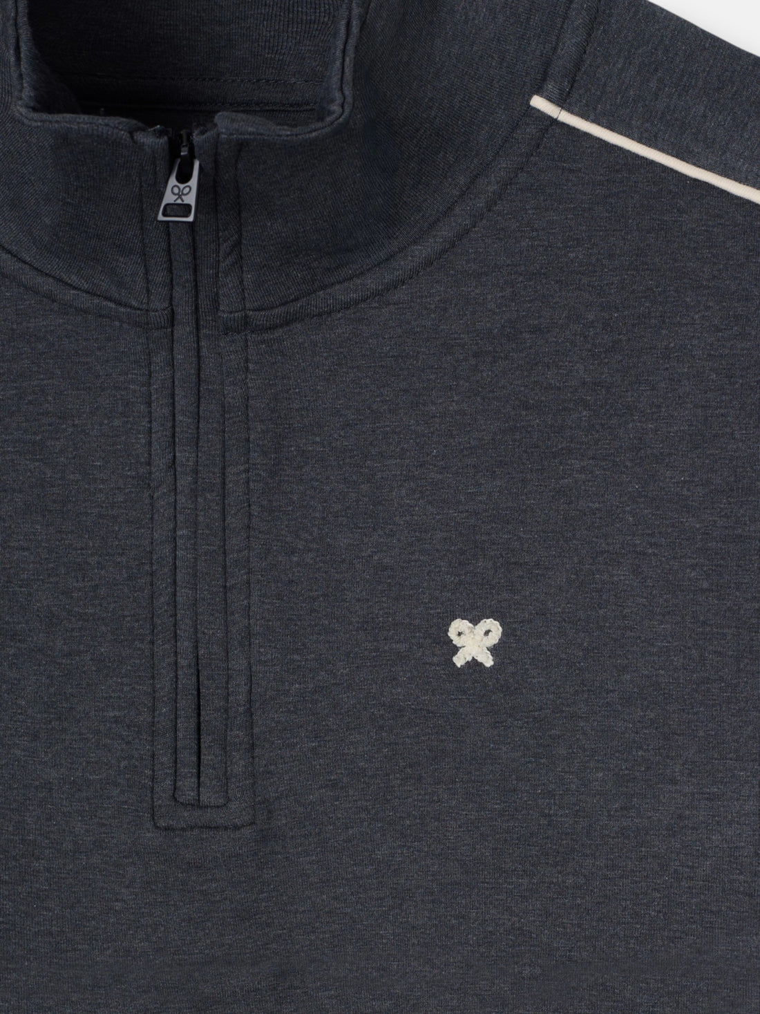 Half-zip SB sweatshirt grey
