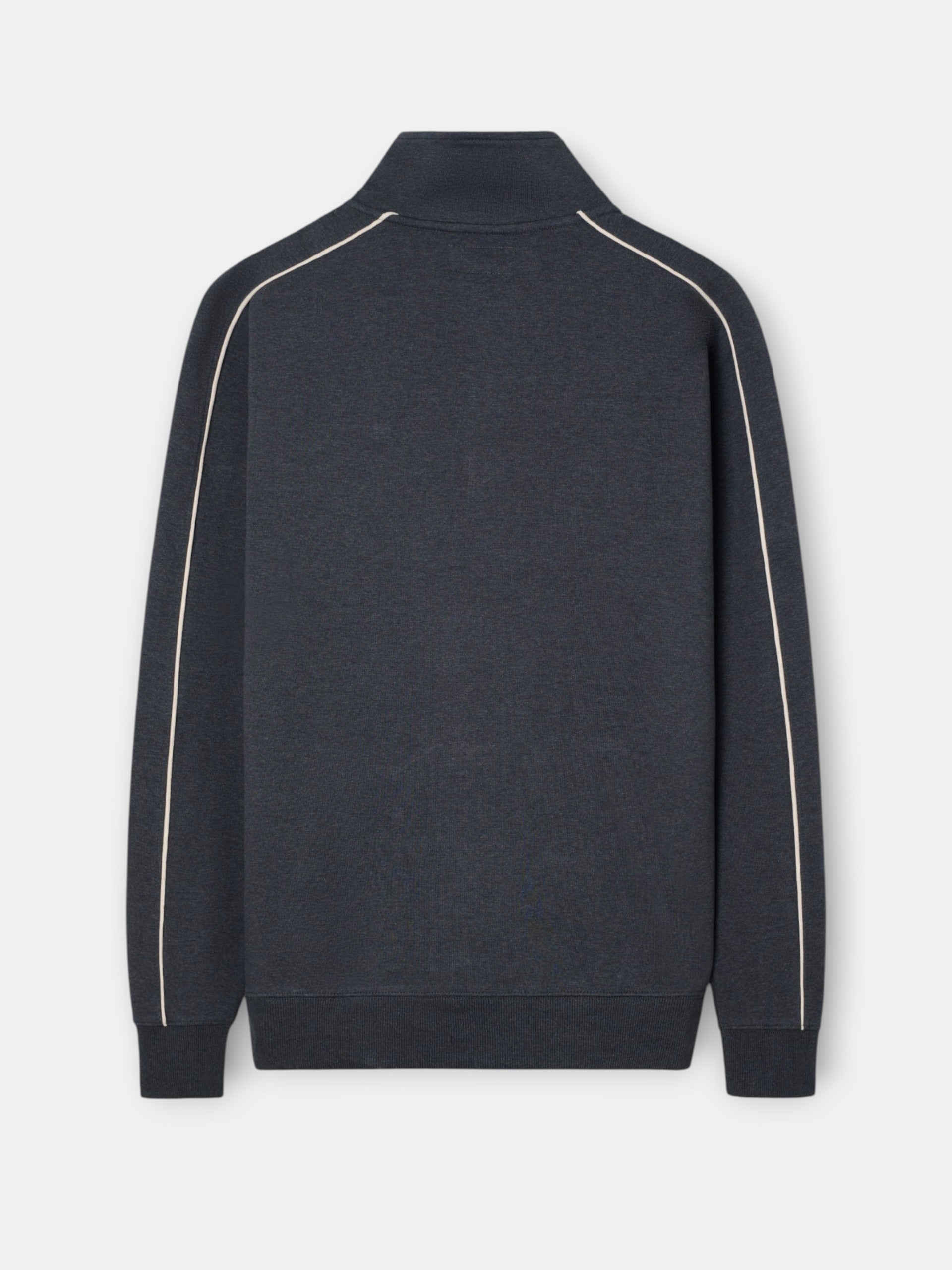 Sudadera media cremallera sb gris