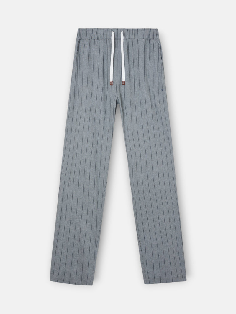 Pijama raya diplomática gris