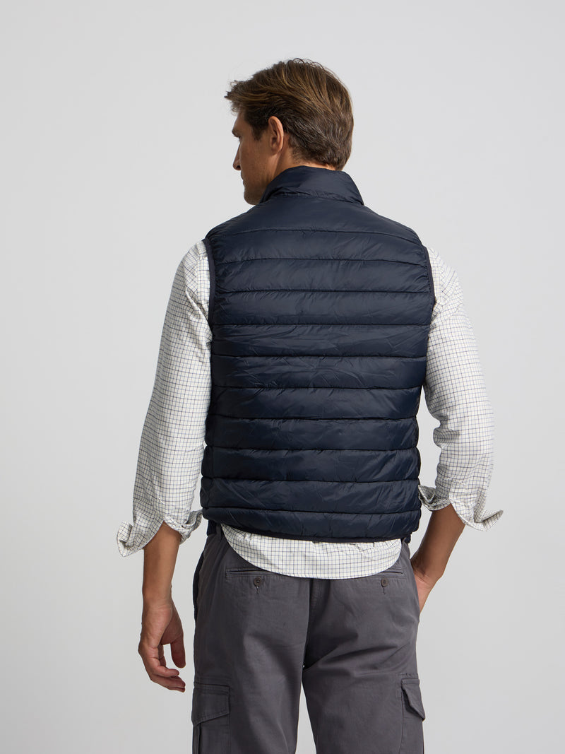 Chaleco ultralight azul marino