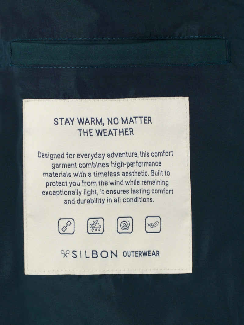 Parka bolsillos verde