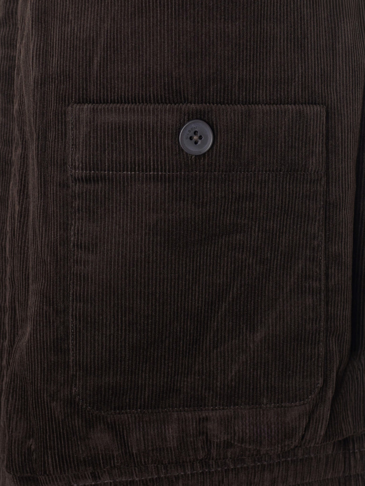 Chaqueta pana marron