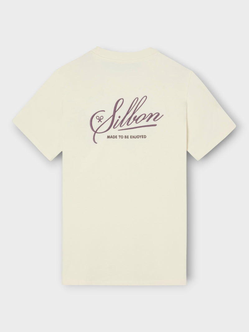 Camisola Silbon bordada creme