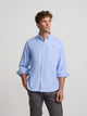 Chemise sport oxford bleu